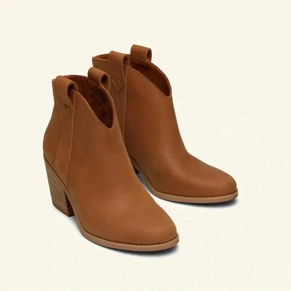 Tom’s Constance heel ankle booties sz 5.5 nwob - Picture 2 of 4